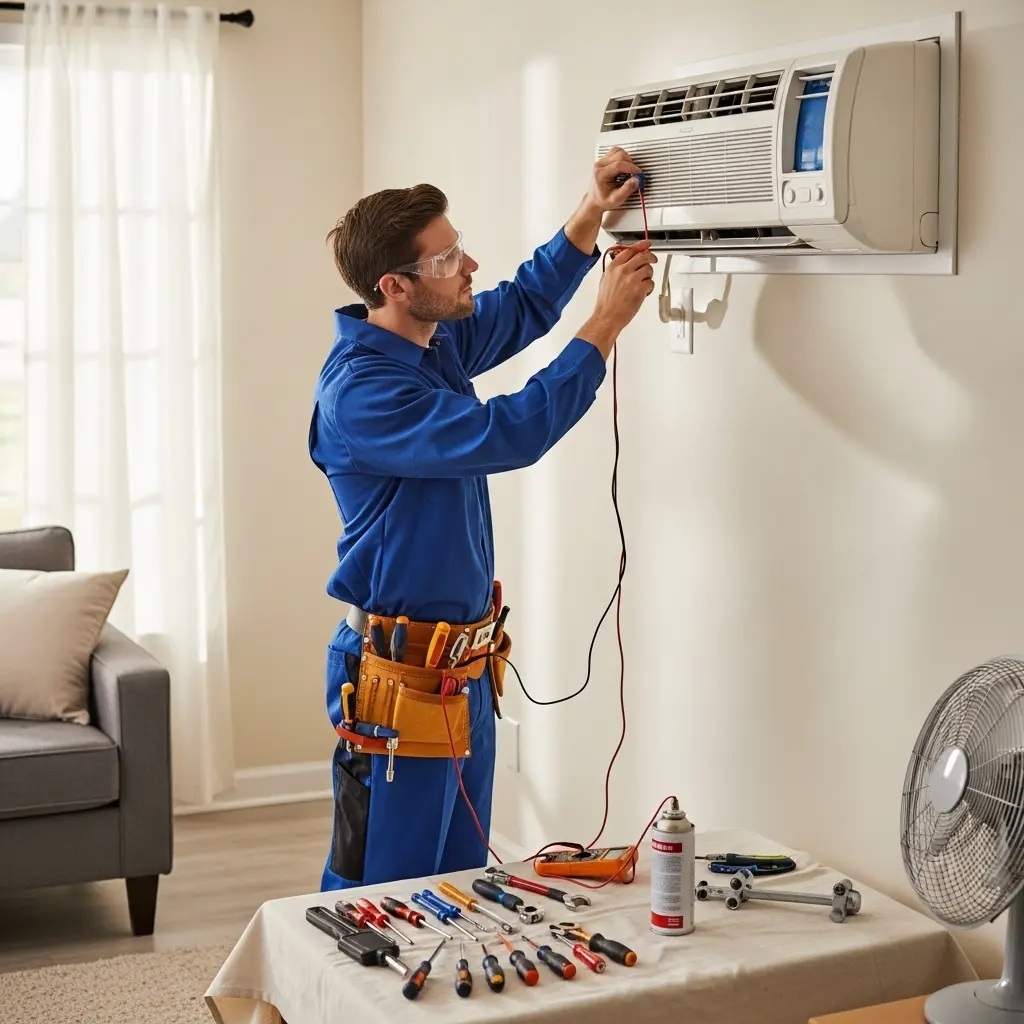 Kırkağaç LG LG klima gaz dolumu ve bakım – Enerji verimliliği artırıldı. - Teknik servis örneği